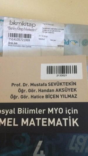 Bkm Kitap Sistem De Ürün Eksik Giriliyor Ve Gelen Ürün Bambaşka