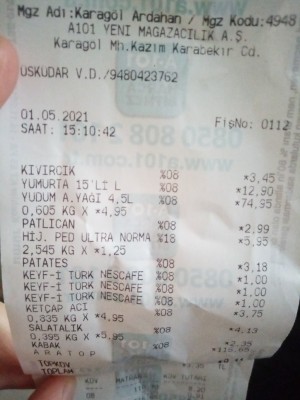 A101 Market Sıvıyağda 4.5 Litre Yazmasına Rağmen 4.2 Çıktı