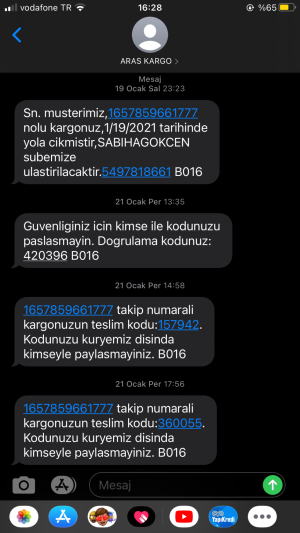 Aras Kargo Sorumsuzluk Diz Boyu