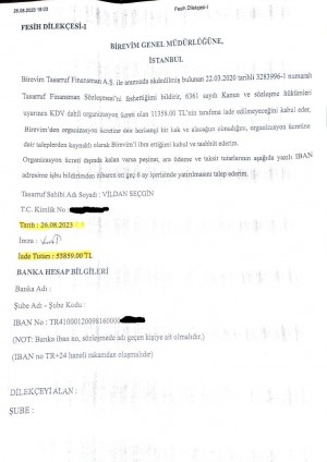 Birevim Sözleşme Feshi Ve Ücret İade Edilmemesi