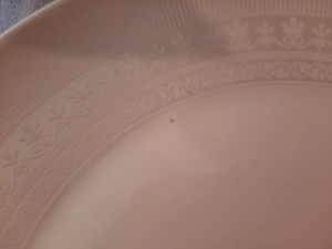 Karaca Tabak Takımı Lekeli Ve Çizik