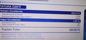 Turkcell Talebim Dışında İnternet Yüklenmesi