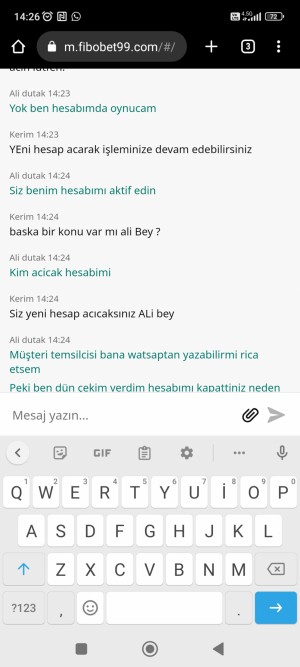 Fibobet Para Vermiyor