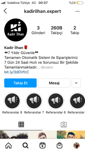 Kadirilhan.expert Takipçi Aldım 800 Tl