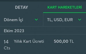 Teb Yıllık Kart Aidat Şikayet