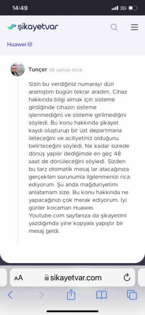 Huawei Teknik Servis