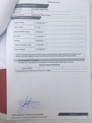 Birevim Teslimat Yapılmıyor