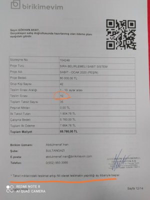 Birikimevim Teslimatı Tam 2 Ay Geciktiriyor