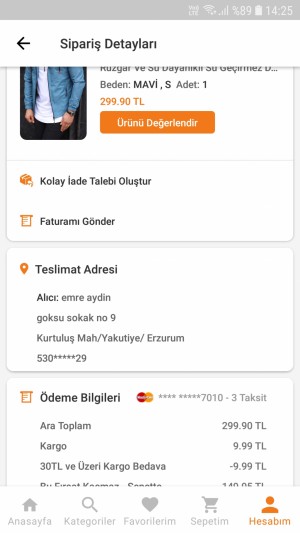 Mng Kargo Teslim Edilmesi Gereken Kargo Başka Birine Teslim Edilmiştir