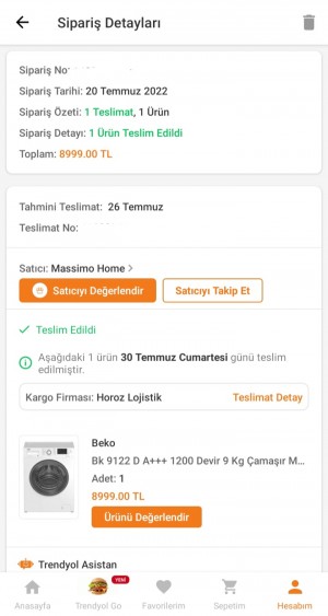 Trendyol 21 Gündür Ücret İadesi Yapmıyor
