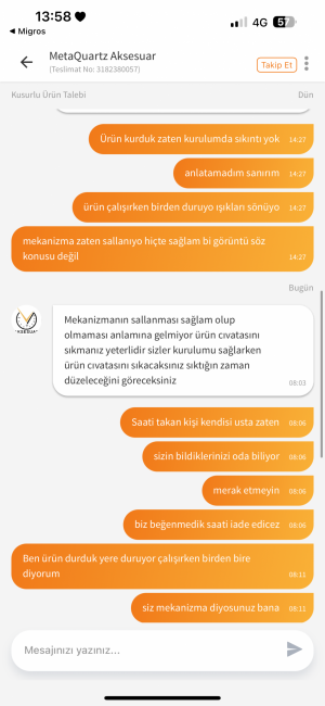 Trendyol Yüzünden Mağdur Oldum