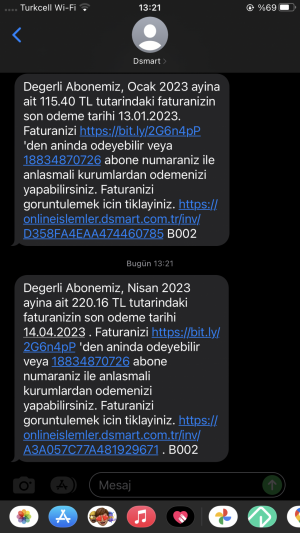 D-smart Fatura Şikayet