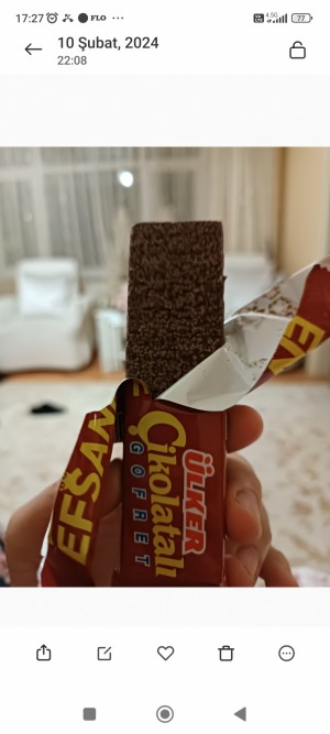 Ülker Çikolatalı Gofret Bozuk