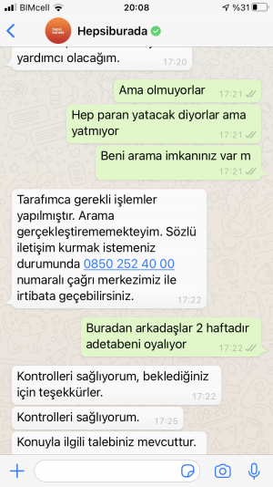 Hepsiburada Ürün De Para Da Yok