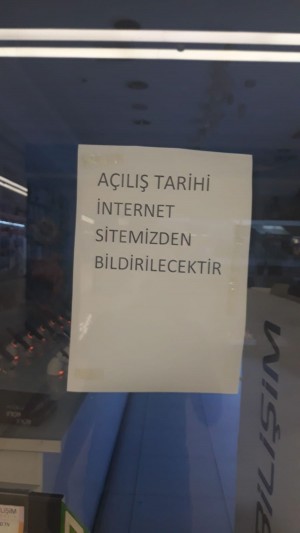 İstanbul Bilişim Ürün Gönderilmedi Muhatap Bulamıyoruz