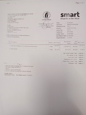 Hammaddeler.com Ve Smart Kimya Çiğli Ürün İade Almıyorlar