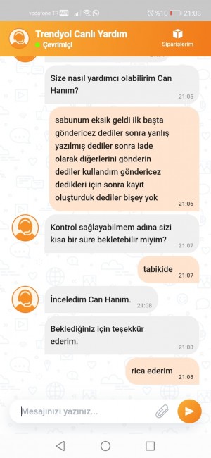 Trendyol Ürün Resim Yanlışlığı Düzeltilmemesi Aradığımda Hiçbir Çözüm Bulunamaması