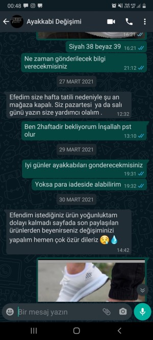 Pabucflosu Ürünleri Yanlış Gönderip Ne Değişim Yapıyor Ne Para İadesi Yapıyorlar