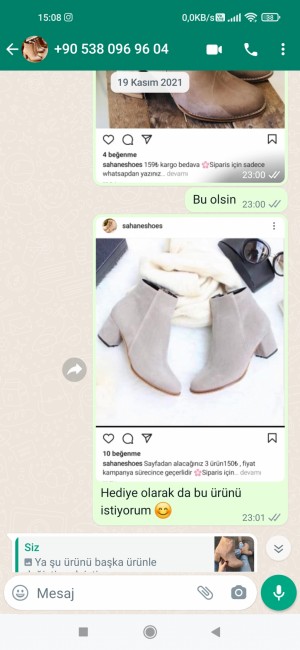 Shoessahanee Ürünlerin Parasını Havale Yaptık Ama Ürünleri Göndermediler