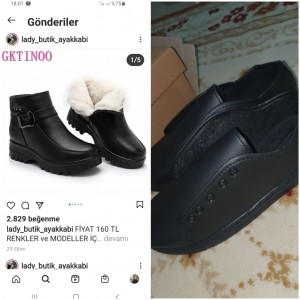 Lady_butik_ayakkabi Ürünüm Yanlış Geldi