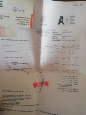 Bernardo Ürünüm Yok Ve İlgilenilmiyor