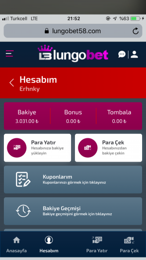 Lungobet Siteye Girişi Ve Sohbeti Engellediler