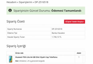 İstanbul Bilişim Uzun Süredir Ürünüm Tedarike Girmiyor Veya Kargolanmıyor