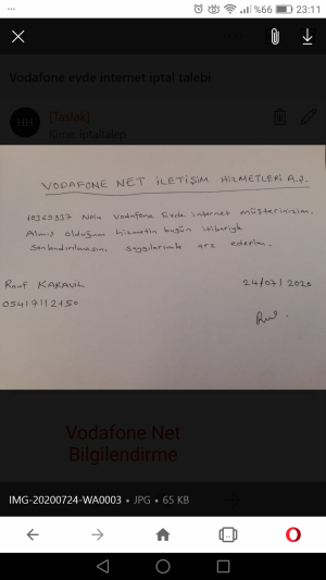 Vodafone Net İade Edilen Modemin İade Edilmediği Yalanı Ve 500 Tl Cezası