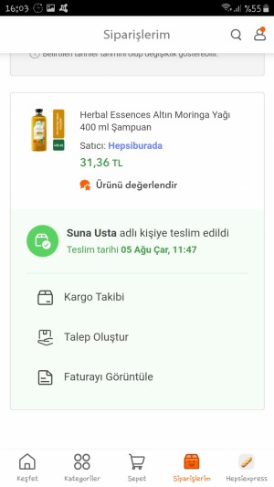Hepsijet Yanlış Adrese Kargo Teslimi