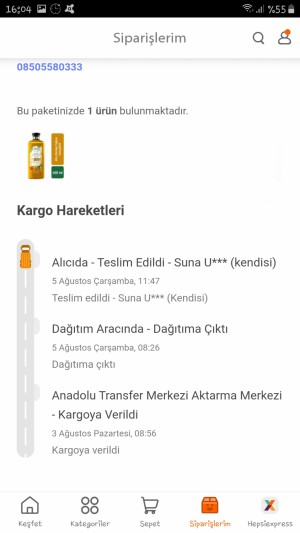 Hepsijet Yanlış Adrese Kargo Teslimi