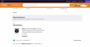 Teknosa Yanlış Gönderilen Çamaşır Makinesini İade Almıyor