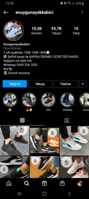 Enuygunayakkabici Yanlış Ürün Gönderimi