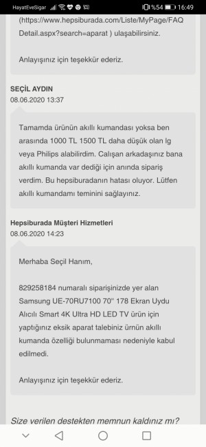 Hepsiburada Yanlış Yönlendirme