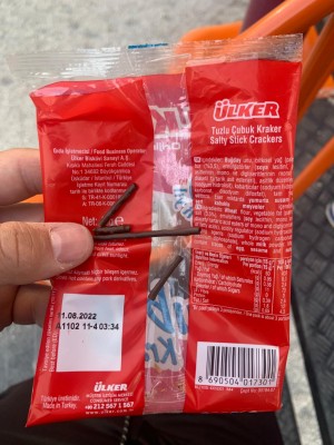 Ülker Yanmış Çubuk Krakerler