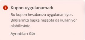 Yemeksepeti Telefon Numaranız Başka Bir Hesapta Kullanılıyor