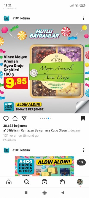 A101 Market Yer Olarak Keçiören Ufuktepe Mağazası