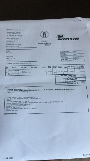 Skechers Yıpranma Ve Yırtılma