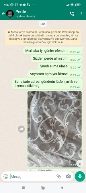 Fon.perde.imalattan.halka Yırtık Perde Ve Özensiz Dikilmiş