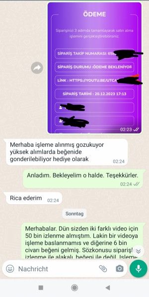 Youtube Abone Satın Alma Para Alıp İşlem Yapmıyor
